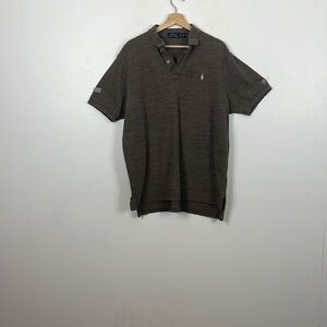 Polo Ralph Lauren Short Sleeve Mens XL Pullover 1/4 Button Pullover White Pony